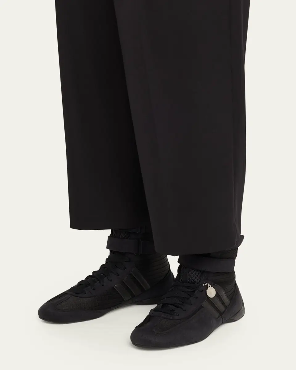 Stella McCartney Rasant High-Top Canvas Sneakers | Thumbnail 2 Stella McCartney Rasant High-Top Canvas Sneakers | Thumbnail 2