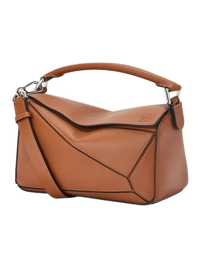 Puzzle Edge Small Shoulder Bag in Calfskin Leather Puzzle Edge Small Shoulder Bag in Calfskin Leather