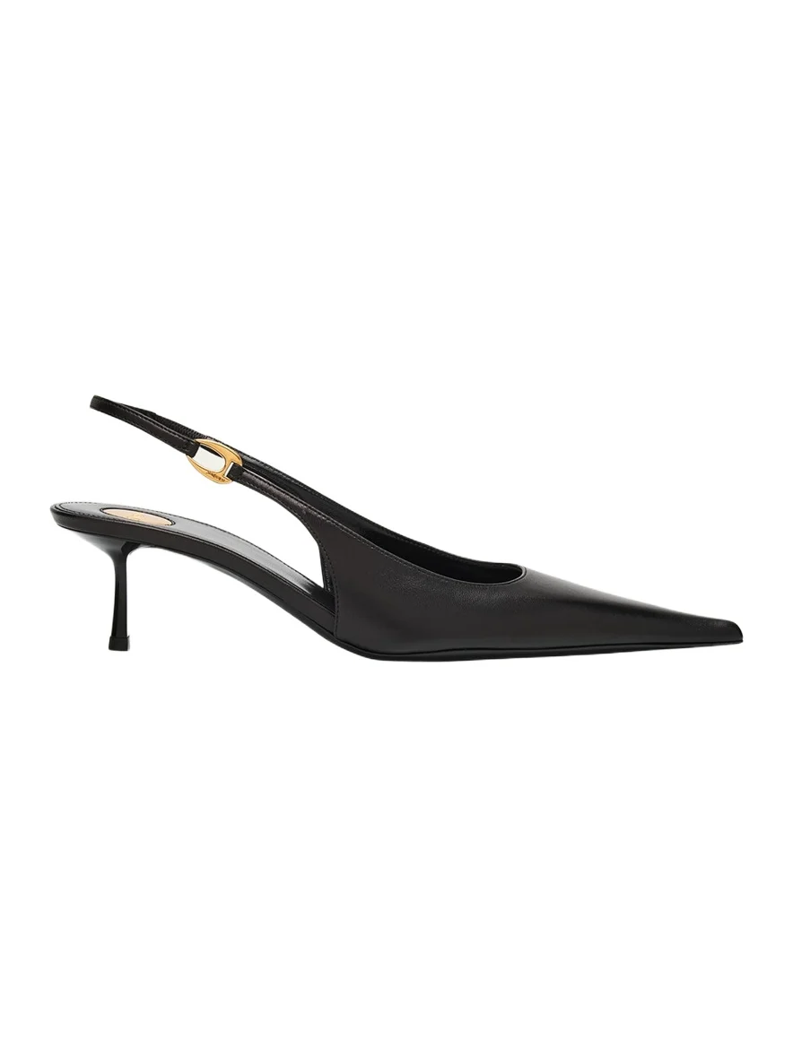 Vendome Leather Slingback Pumps