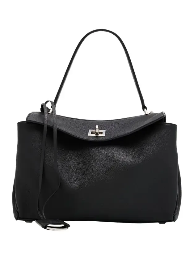 Rodeo Small Grained Leather Top-Handle Bag