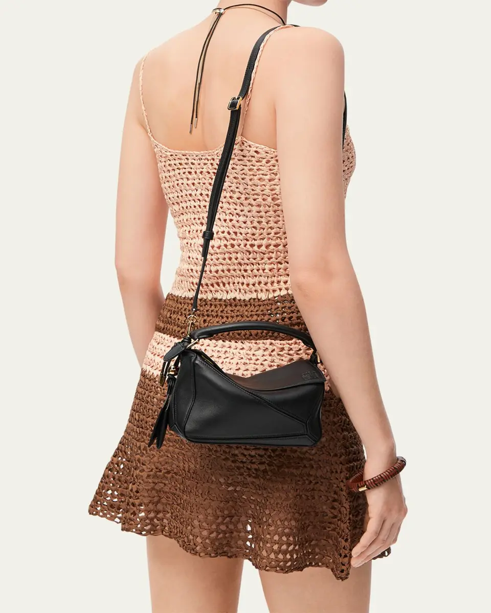 Loewe Puzzle Mini Top-Handle Bag in Nappa Leather | Thumbnail 5