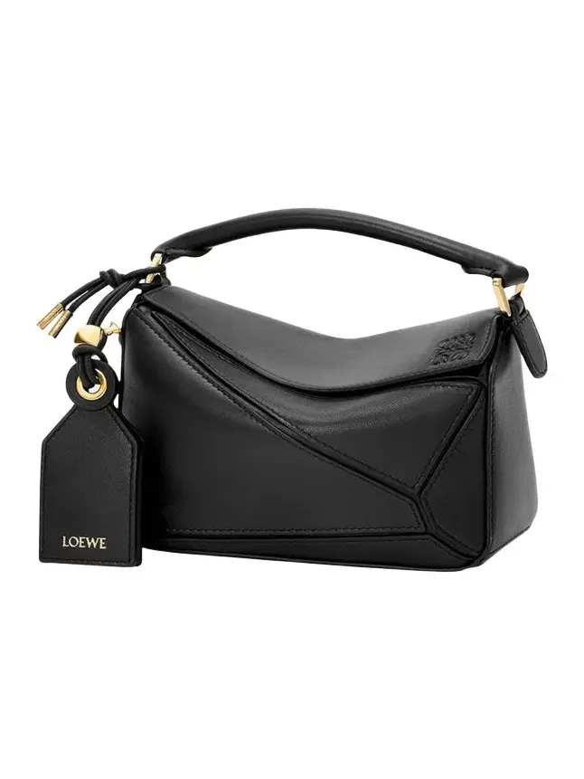 Puzzle Mini Top-Handle Bag in Nappa Leather Puzzle Mini Top-Handle Bag in Nappa Leather