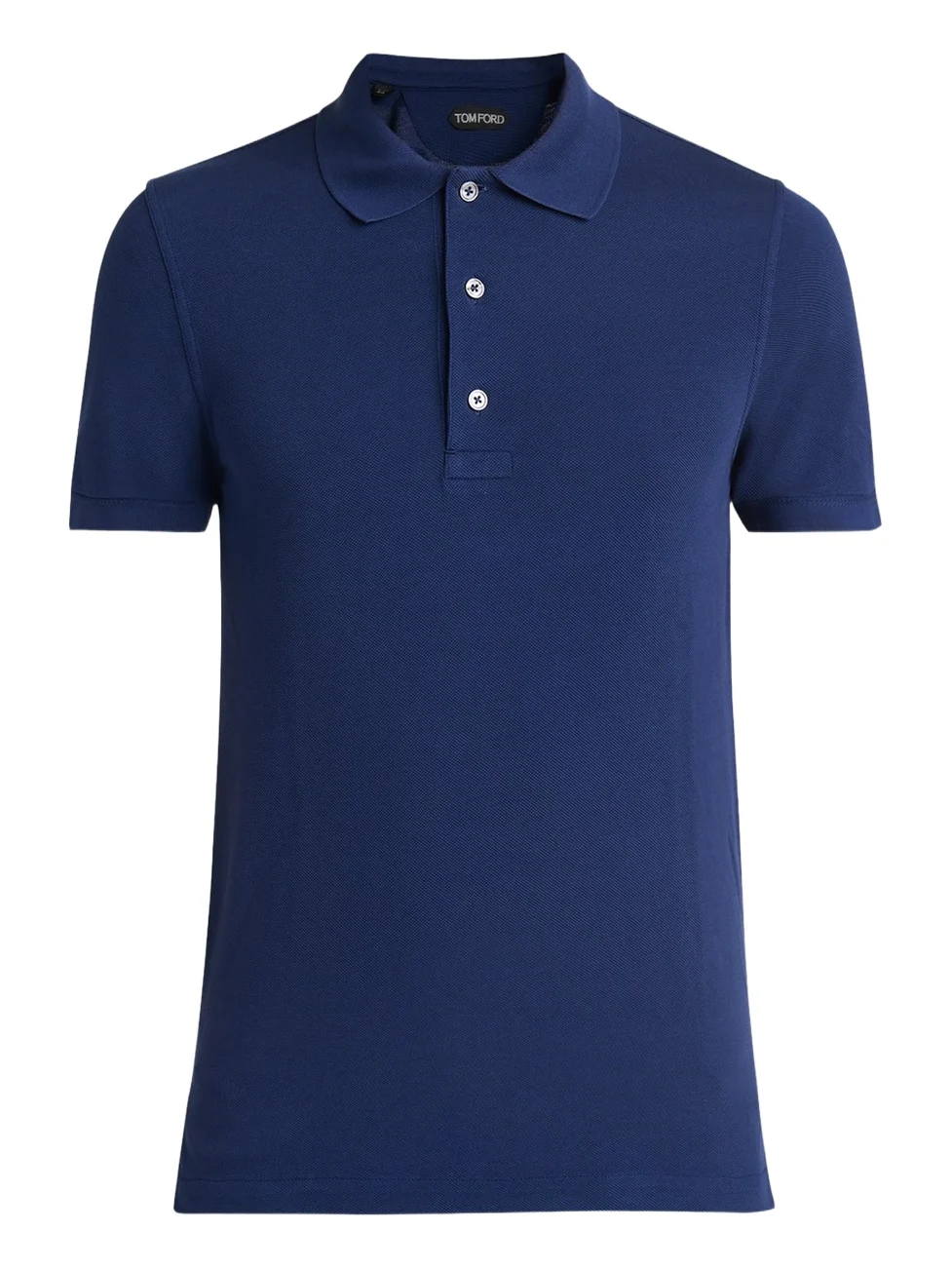 Tom Ford Men's Lyocell Pique Polo Shirt