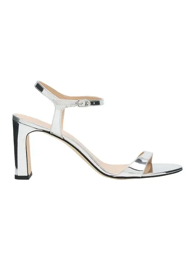 Babette Metallic Ankle-Strap Sandals Babette Metallic Ankle-Strap Sandals