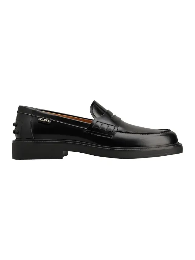 Gomma Leather Penny Loafers