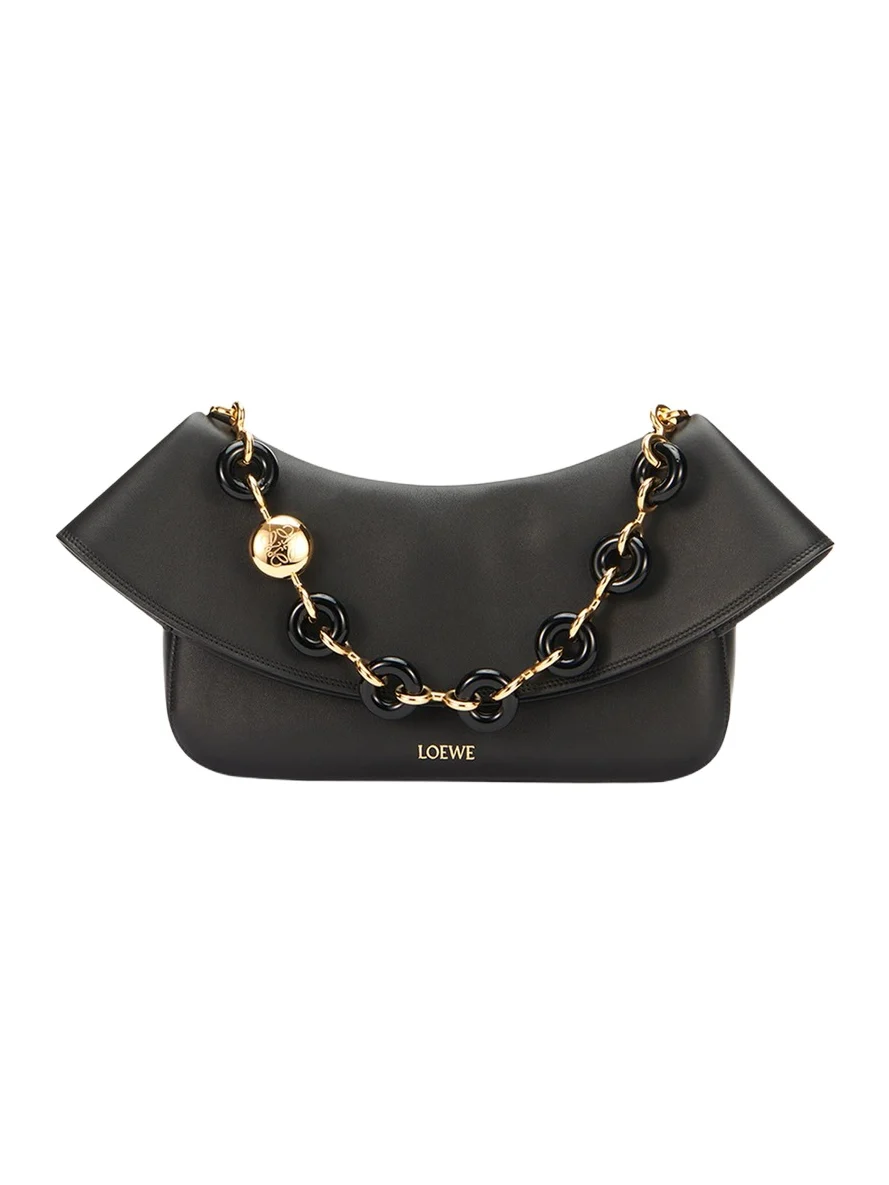 Ola Medium Shoulder Bag in Calfskin Leather