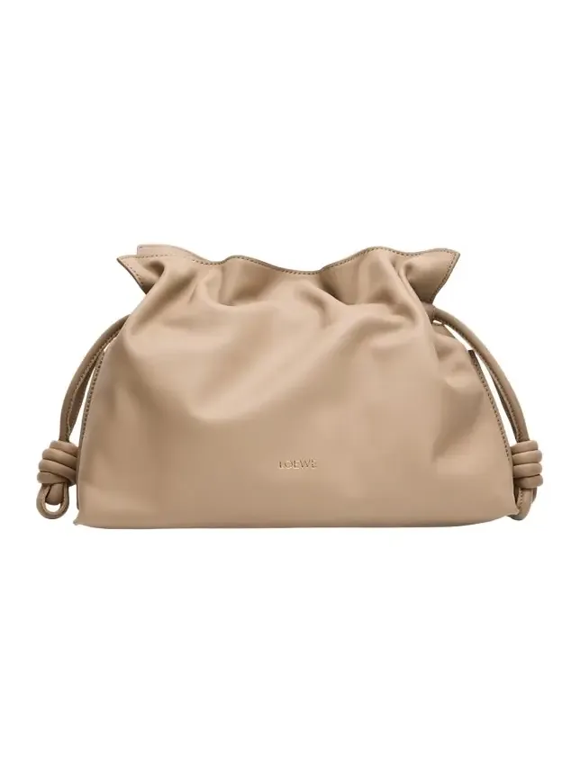 Flamenco Medium Clutch Bag in Nappa Leather Flamenco Medium Clutch Bag in Nappa Leather