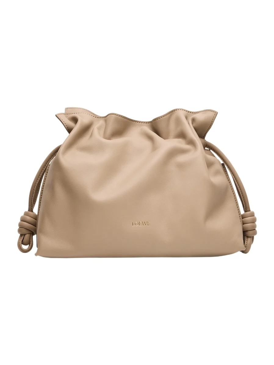 Flamenco Medium Clutch Bag in Nappa Leather Flamenco Medium Clutch Bag in Nappa Leather