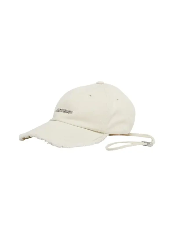 Jacquemus Men's The Artichaut Fringe Baseball Cap