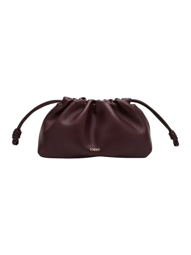 Flamenco Shoulder Bag in Smooth Leather Flamenco Shoulder Bag in Smooth Leather