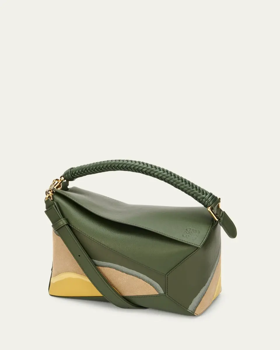 Loewe Puzzle Edge Small Top-Handle Bag in Nappa Leather | Thumbnail 2 Loewe Puzzle Edge Small Top-Handle Bag in Nappa Leather | Thumbnail 2