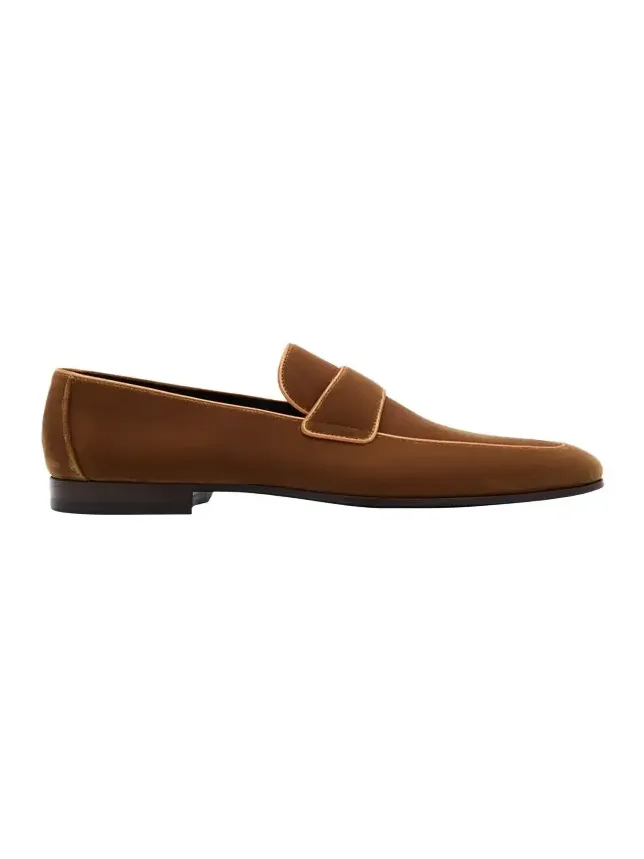 Men's Jasper II Velvet Keeper Loafers