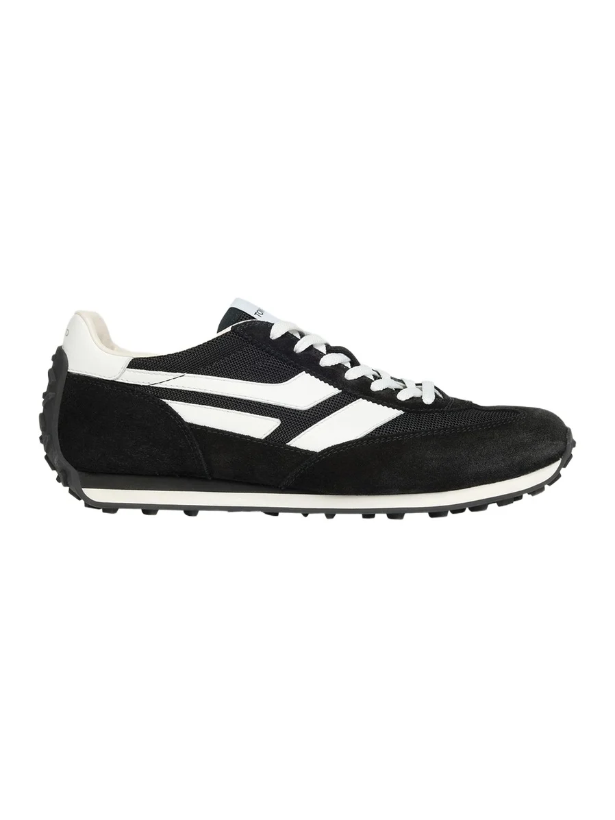 Men's Mick Tech Fabric and Suede Sneakers