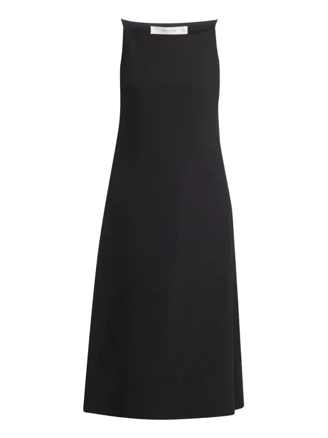 Seraphina High-Neck Sleeveless Midi Dress Seraphina High-Neck Sleeveless Midi Dress