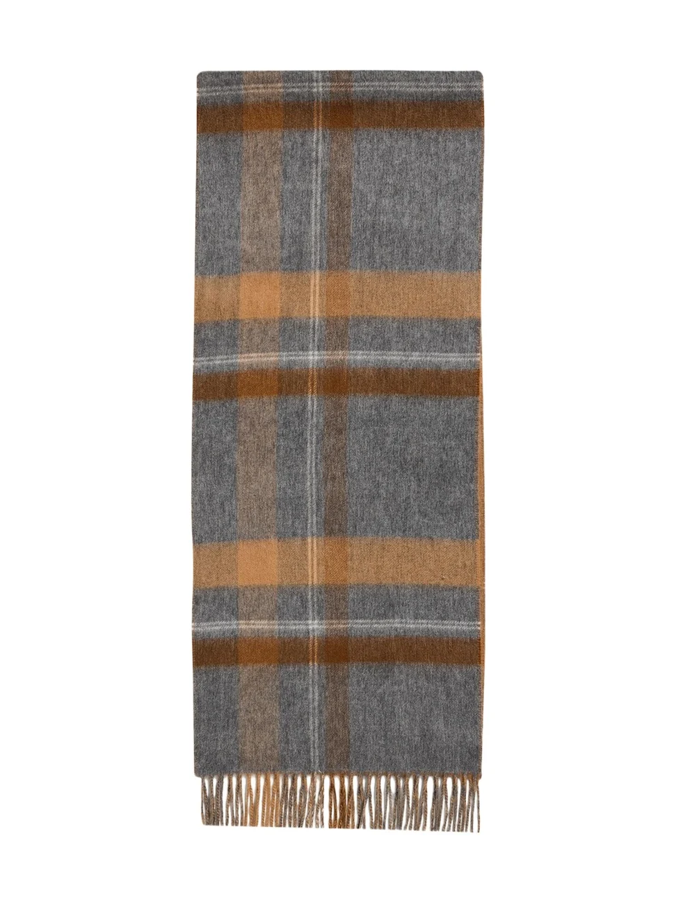 Men's Taransay Check Cashmere Scarf