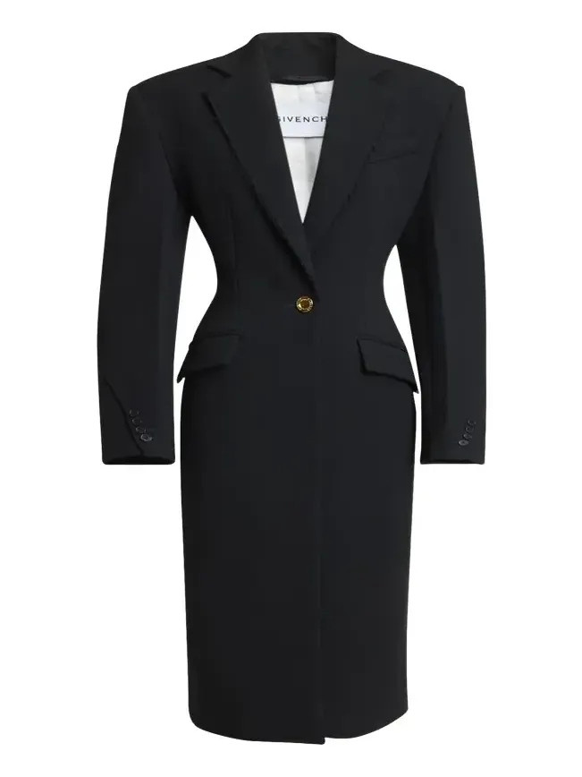 Wool-Blend Cocoon Coat Wool-Blend Cocoon Coat