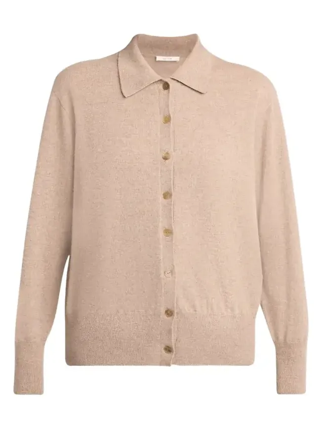 Lillia Cashmere Collared Cardigan Lillia Cashmere Collared Cardigan