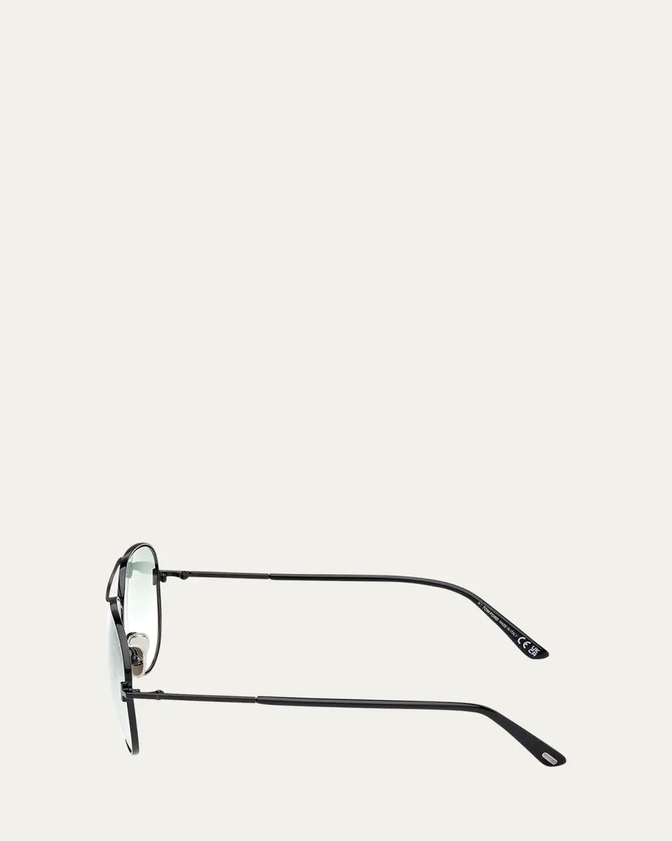 Tom Ford Clark Metal Aviator Sunglasses | Thumbnail 4