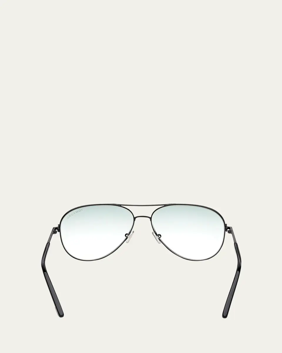 Tom Ford Clark Metal Aviator Sunglasses | Thumbnail 5