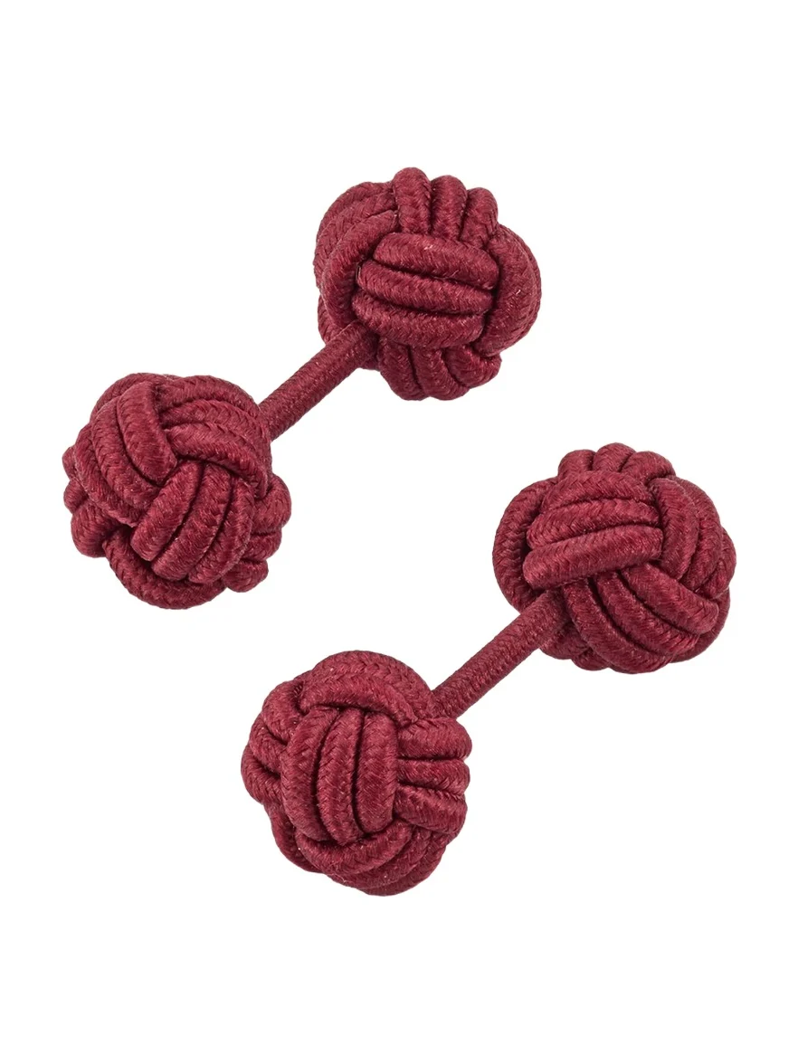 Charvet Men's Knotted Cotton Cufflinks