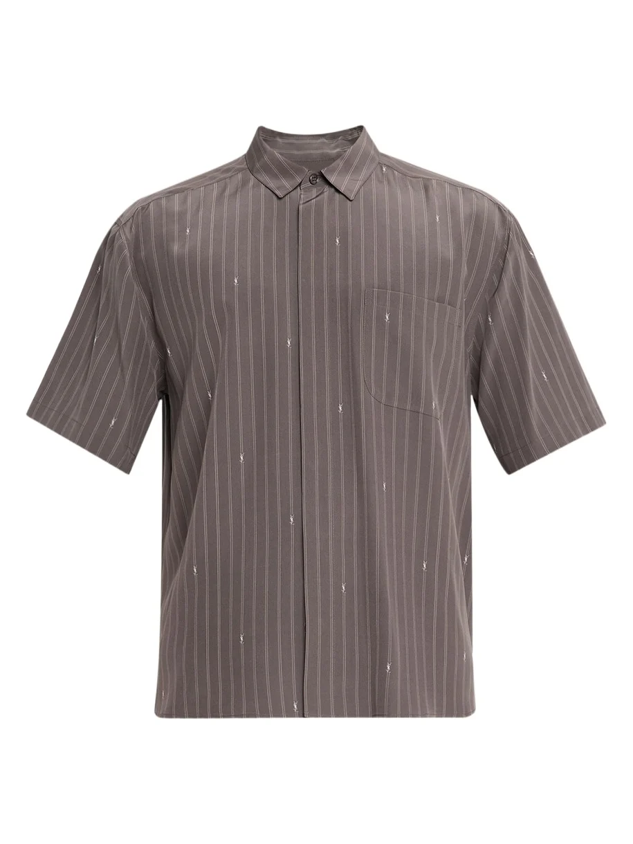 Men's Cassandre Short-Sleeved Button-Front Shirt