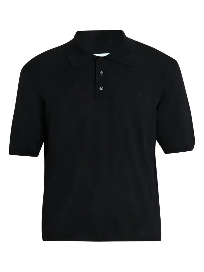 Men's Cassandre Wool Short-Sleeved Polo Shirt