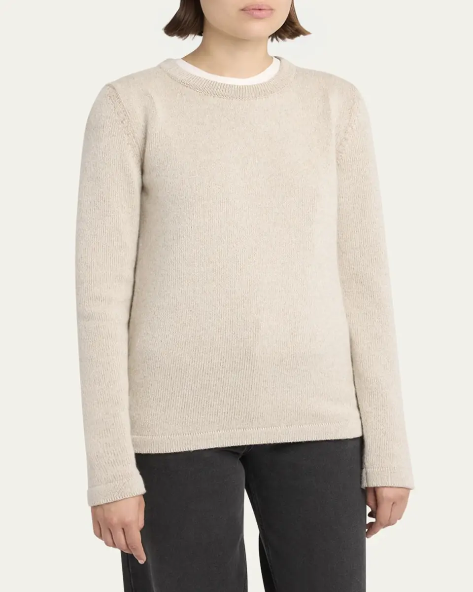 THE ROW Lyse Cashmere Crewneck Sweater | Thumbnail 4