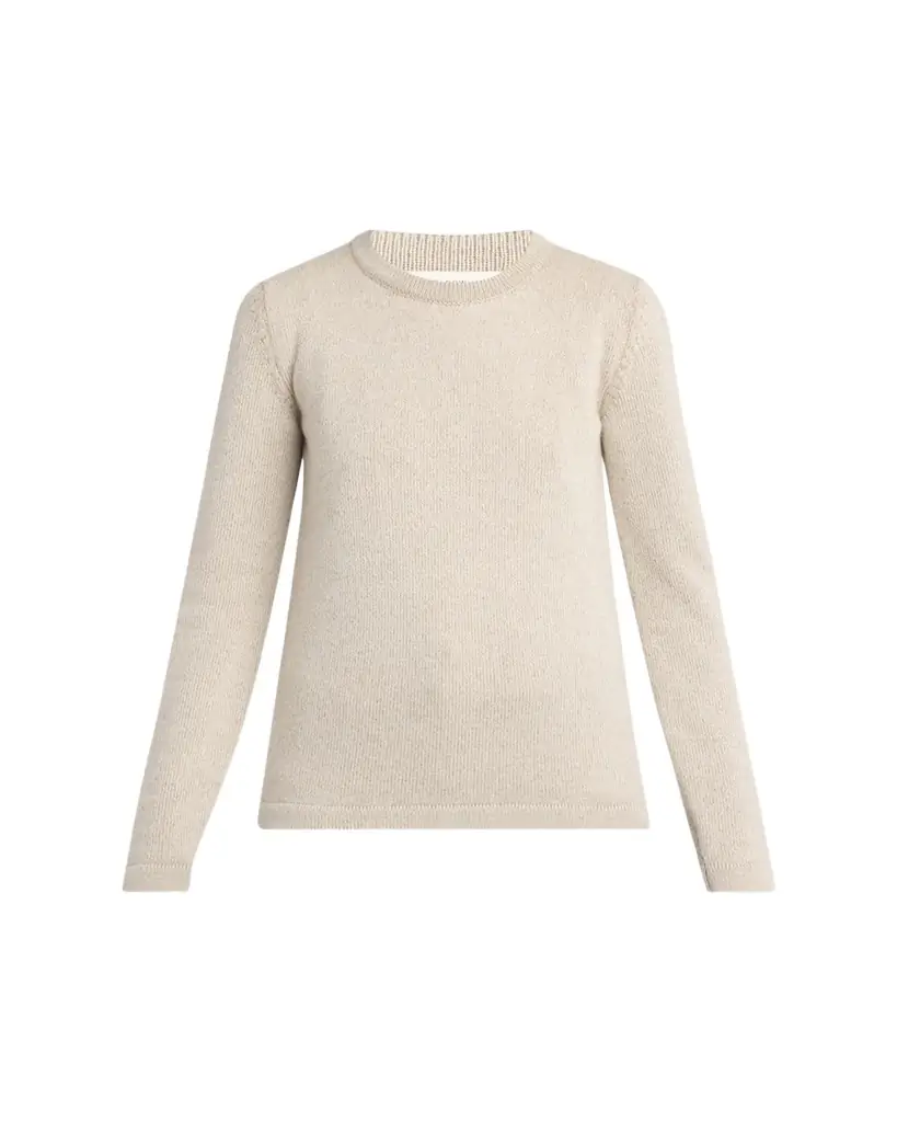 THE ROW Lyse Cashmere Crewneck Sweater | Image 1 THE ROW Lyse Cashmere Crewneck Sweater | Image 1