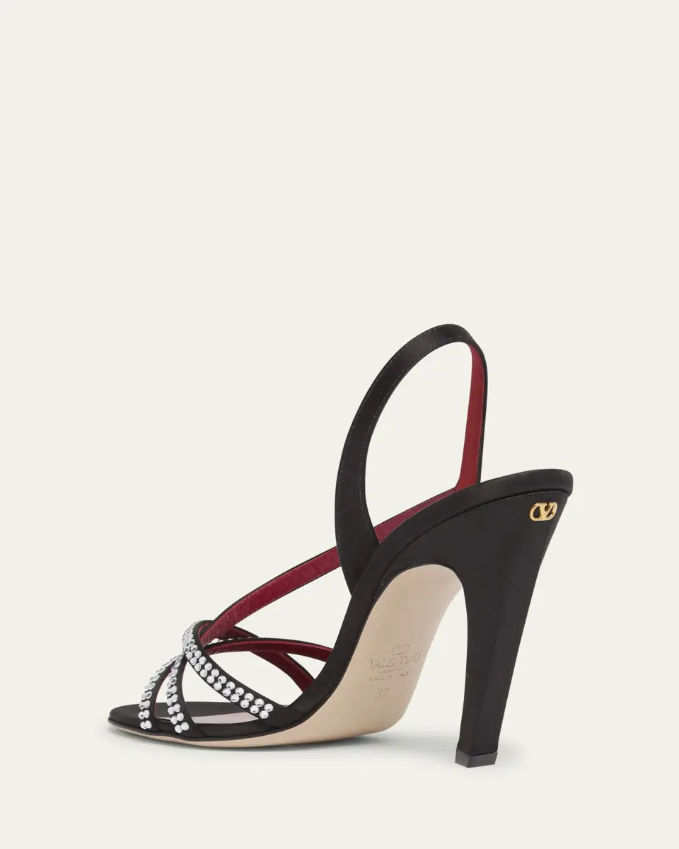 Valentino Garavani Dans Le Foyer Embellished Slingback Sandals | Thumbnail 4 Valentino Garavani Dans Le Foyer Embellished Slingback Sandals | Thumbnail 4