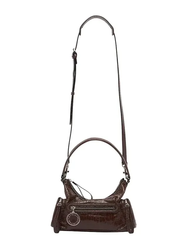 Stella McCartney Dartmoor Small Patent Vegan Leather Shoulder Bag