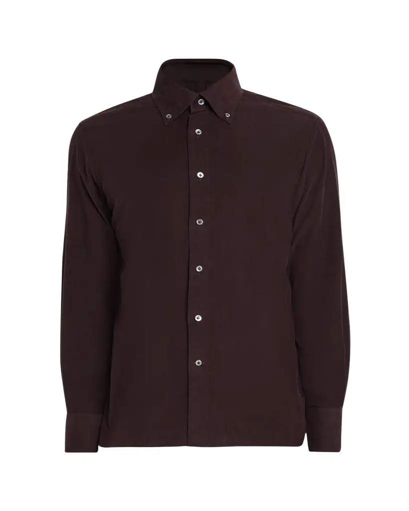 100Hands Men's Micro-Wale Cotton Corduroy Button-Down Shirt | Image 1 100Hands Men's Micro-Wale Cotton Corduroy Button-Down Shirt | Image 1