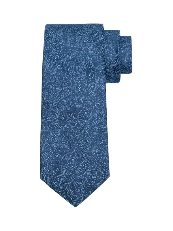 Men's Multi-Paisley Silk Tie