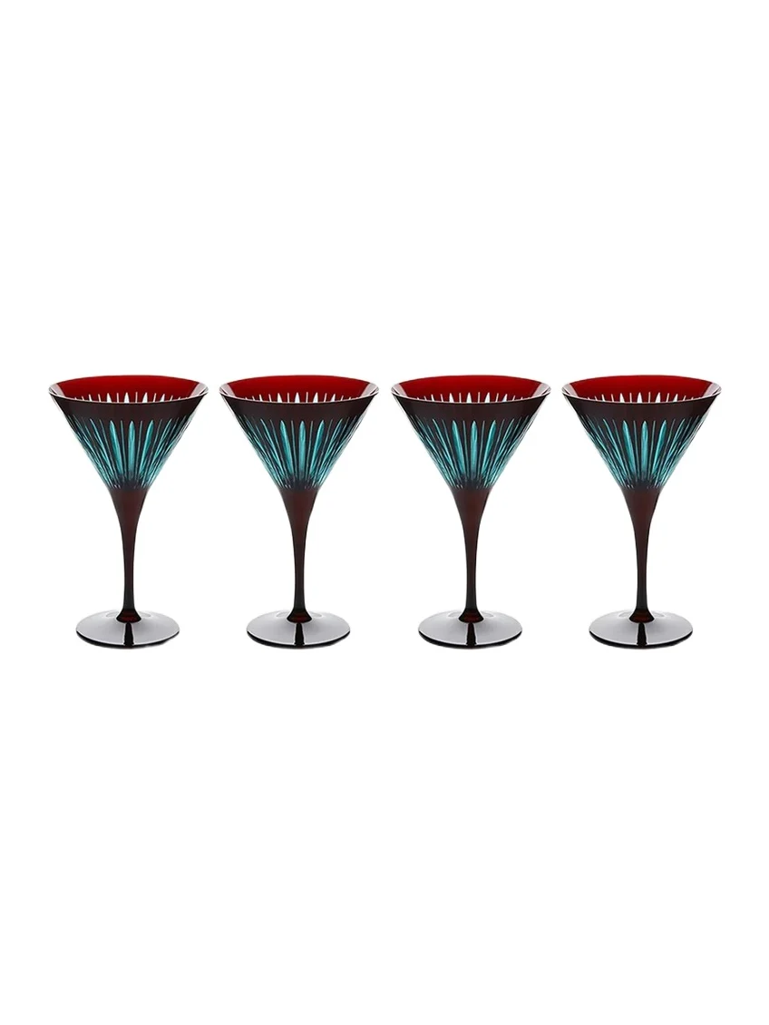L'Objet Prism Martini Glasses, Set of 4