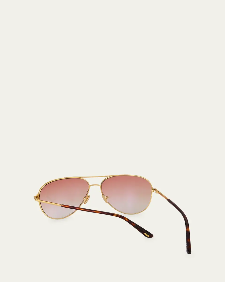Tom Ford Clark Metal Aviator Sunglasses | Thumbnail 6 Tom Ford Clark Metal Aviator Sunglasses | Thumbnail 6