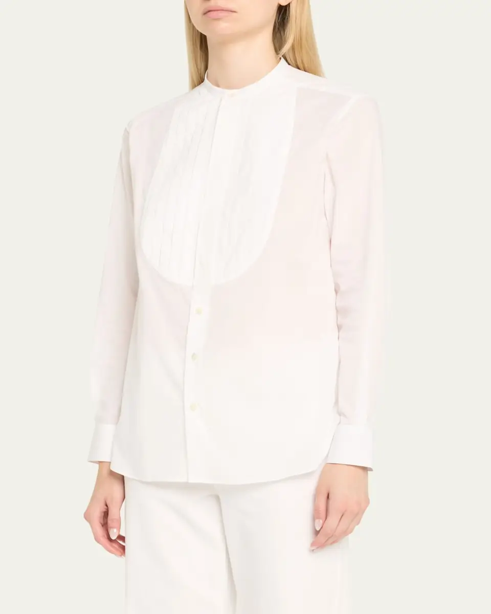 SÉBLINE Pleated Bunny Shirt | Thumbnail 4 SÉBLINE Pleated Bunny Shirt | Thumbnail 4