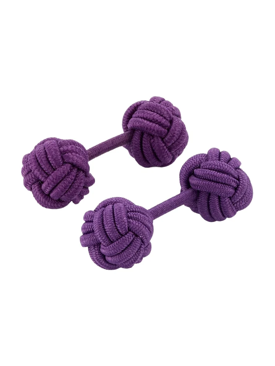 Charvet Men's Knotted Cotton Cufflinks