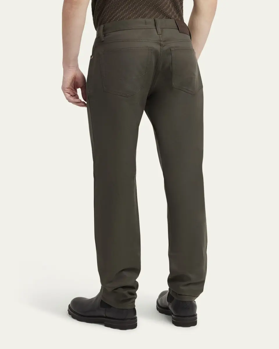 Brioni Men's Slim Twill Five-Pocket Pants | Thumbnail 3