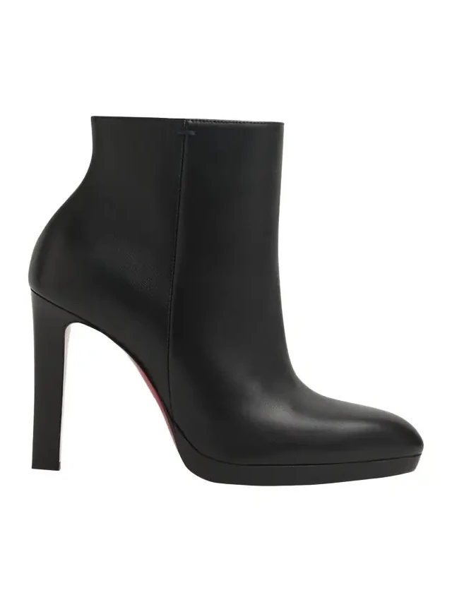 120mm Fannylove Leather Booties