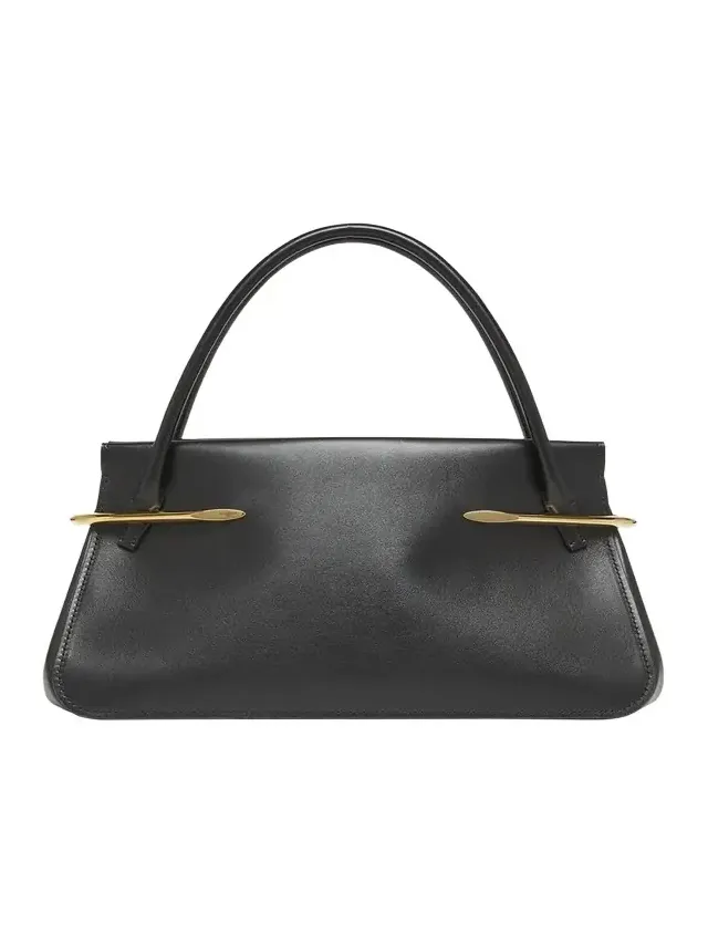 Pinch Medium Top-Handle Bag in Smooth Leather Pinch Medium Top-Handle Bag in Smooth Leather