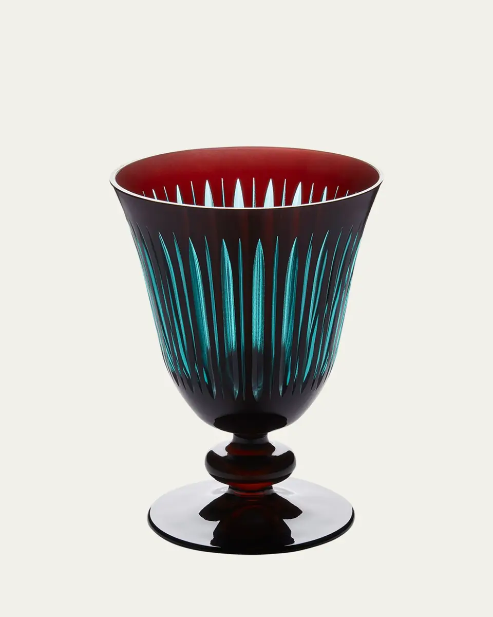 L'Objet Prism 9 oz. Wine Glasses, Set of 4 | Thumbnail 3