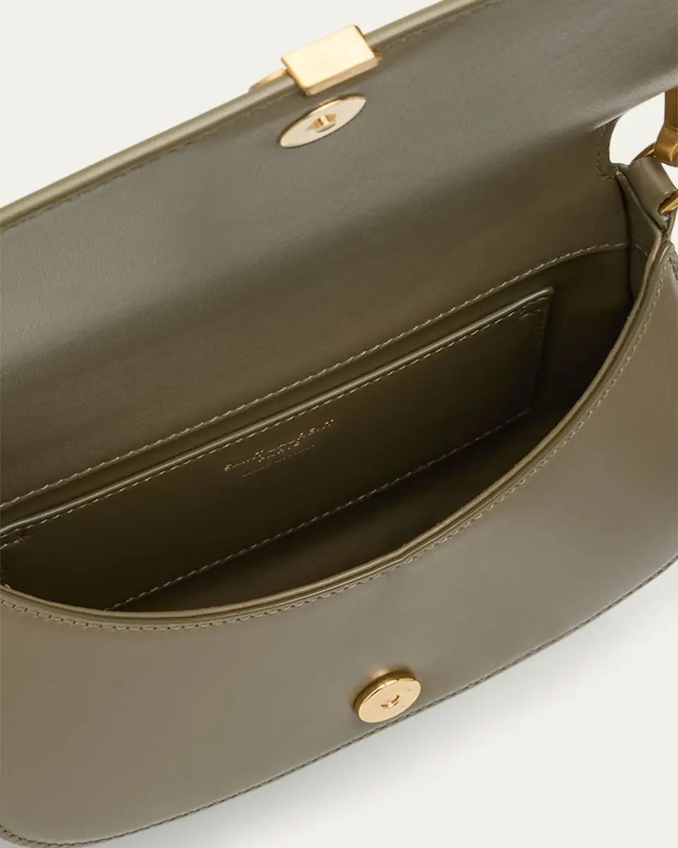 Saint Laurent Voltaire YSL Top-Handle Bag in Smooth Leather | Thumbnail 4 Saint Laurent Voltaire YSL Top-Handle Bag in Smooth Leather | Thumbnail 4