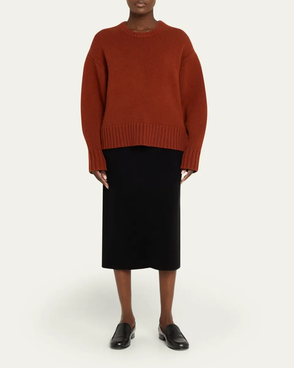 Guest In Residence Cozy Cashmere Crewneck Sweater | Thumbnail 2 Guest In Residence Cozy Cashmere Crewneck Sweater | Thumbnail 2