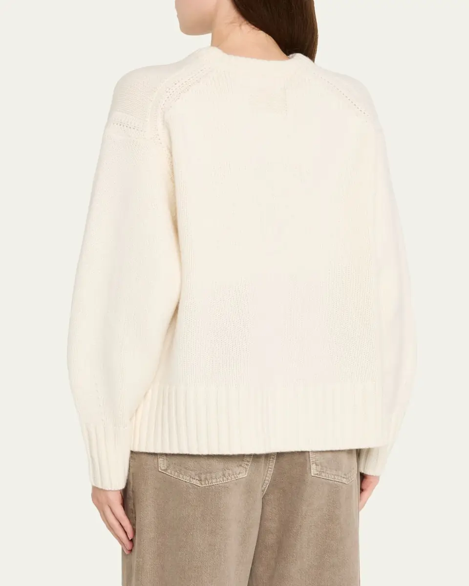 Guest In Residence Cozy Cashmere Crewneck Sweater | Thumbnail 11 Guest In Residence Cozy Cashmere Crewneck Sweater | Thumbnail 11