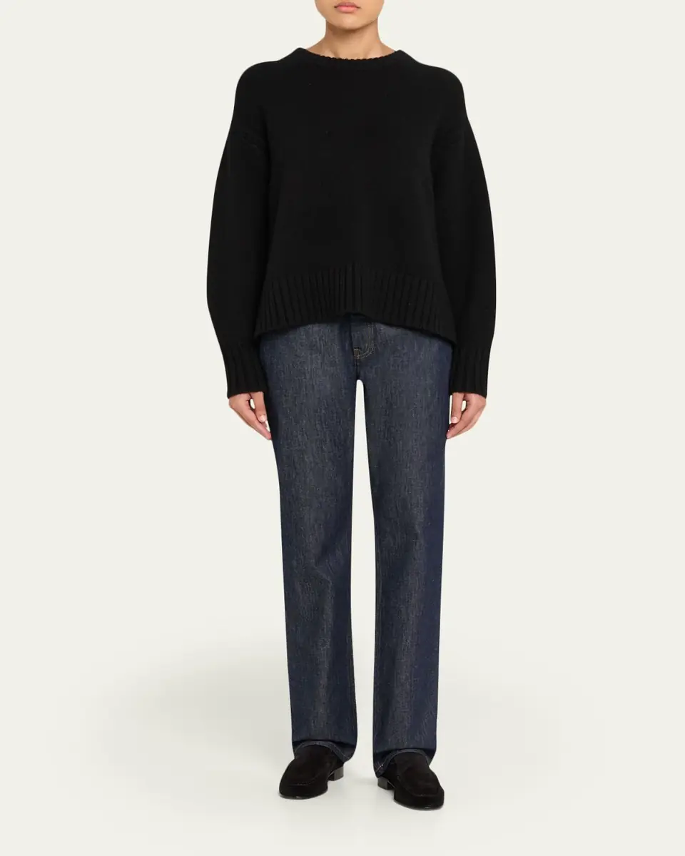 Guest In Residence Cozy Cashmere Crewneck Sweater | Thumbnail 6 Guest In Residence Cozy Cashmere Crewneck Sweater | Thumbnail 6
