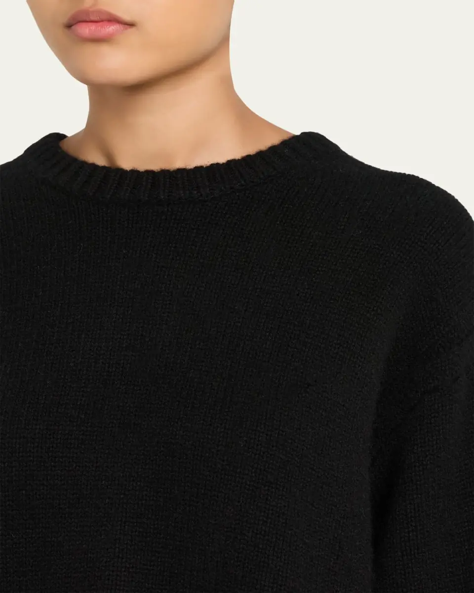 Guest In Residence Cozy Cashmere Crewneck Sweater | Thumbnail 9 Guest In Residence Cozy Cashmere Crewneck Sweater | Thumbnail 9
