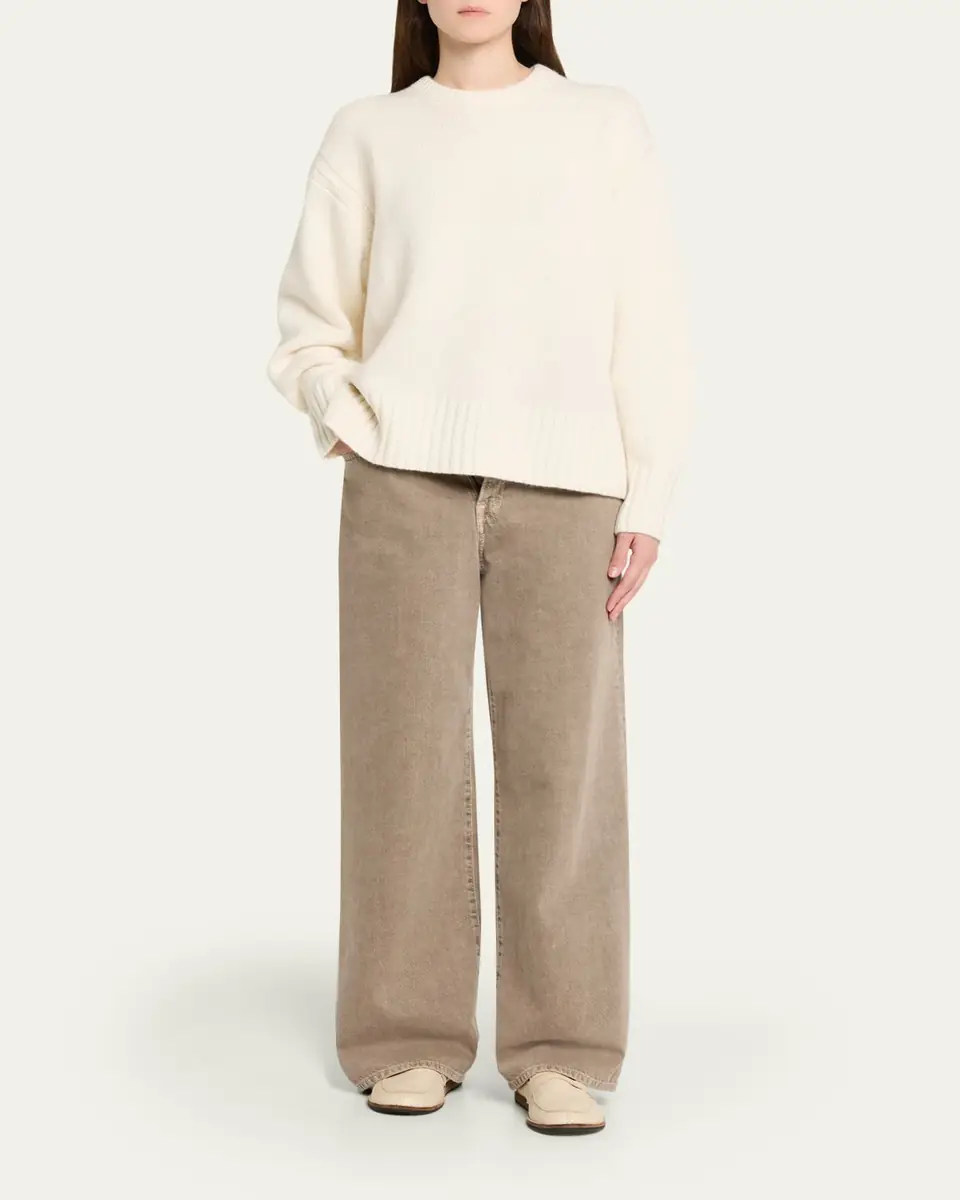 Guest In Residence Cozy Cashmere Crewneck Sweater | Thumbnail 10 Guest In Residence Cozy Cashmere Crewneck Sweater | Thumbnail 10
