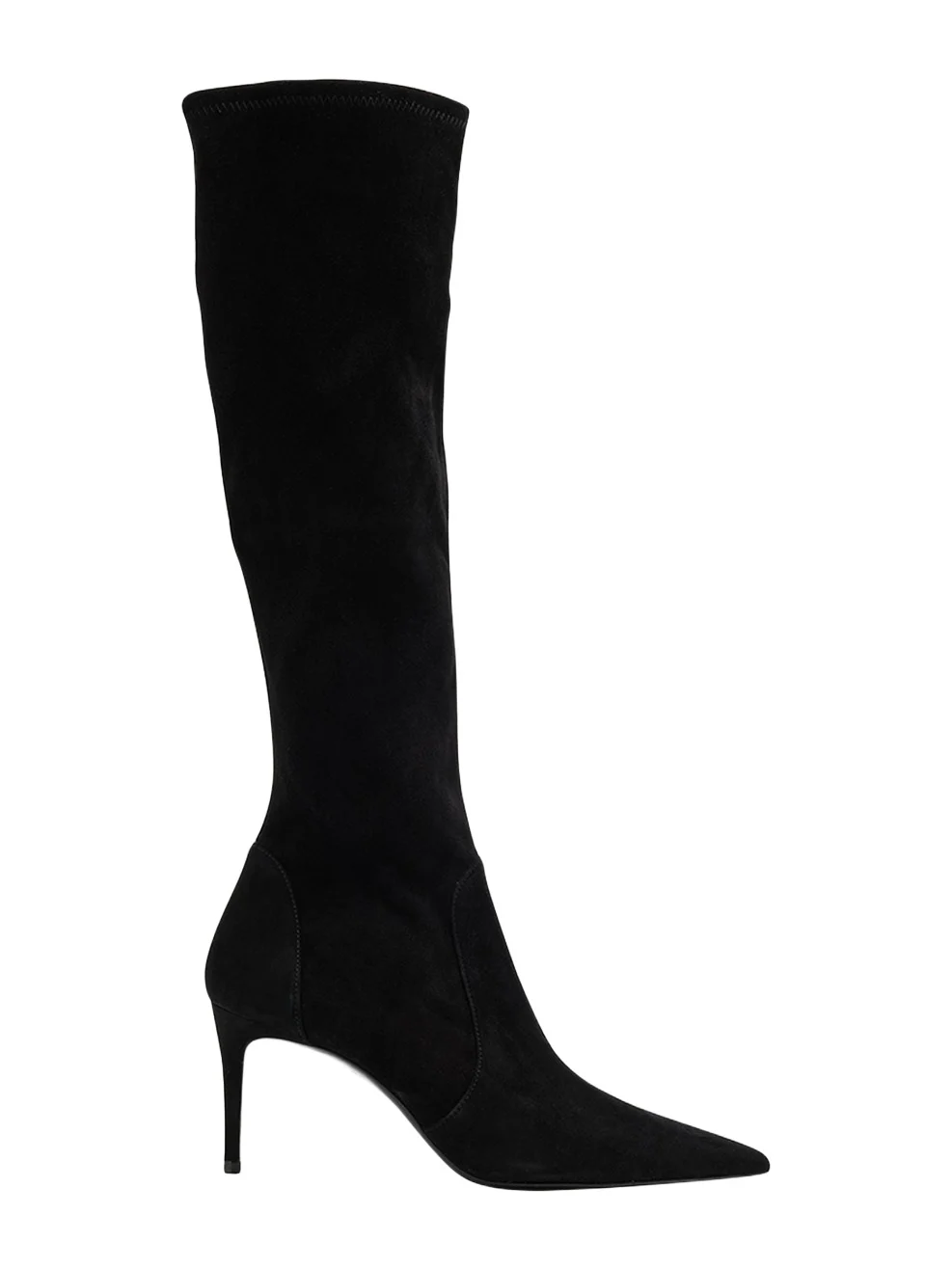 Stuart Power Suede Stiletto Knee Boots Stuart Power Suede Stiletto Knee Boots