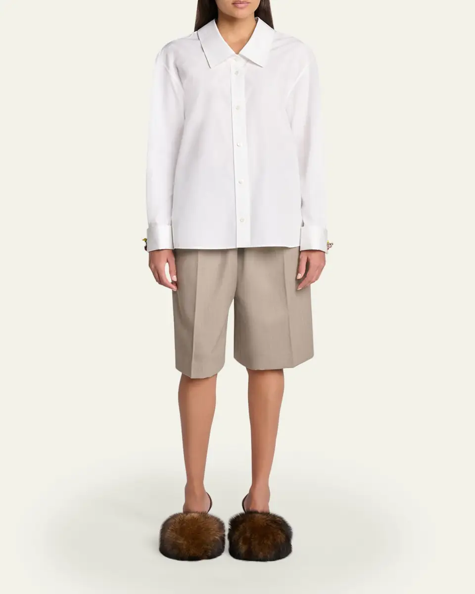 Loewe Cuff-Link Button-Down Shirt | Thumbnail 2