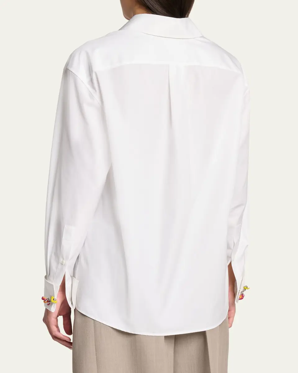 Loewe Cuff-Link Button-Down Shirt | Thumbnail 3