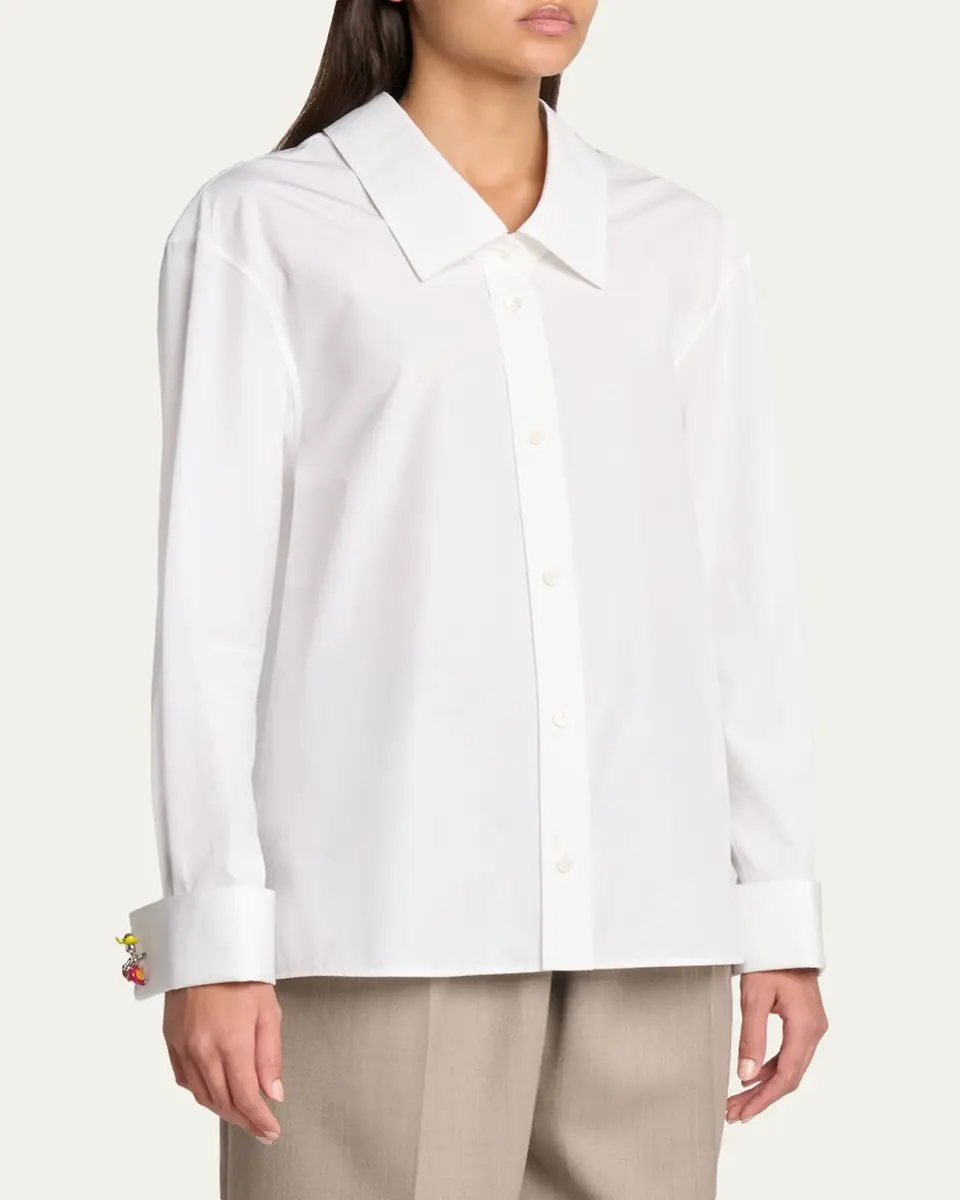 Loewe Cuff-Link Button-Down Shirt | Thumbnail 4